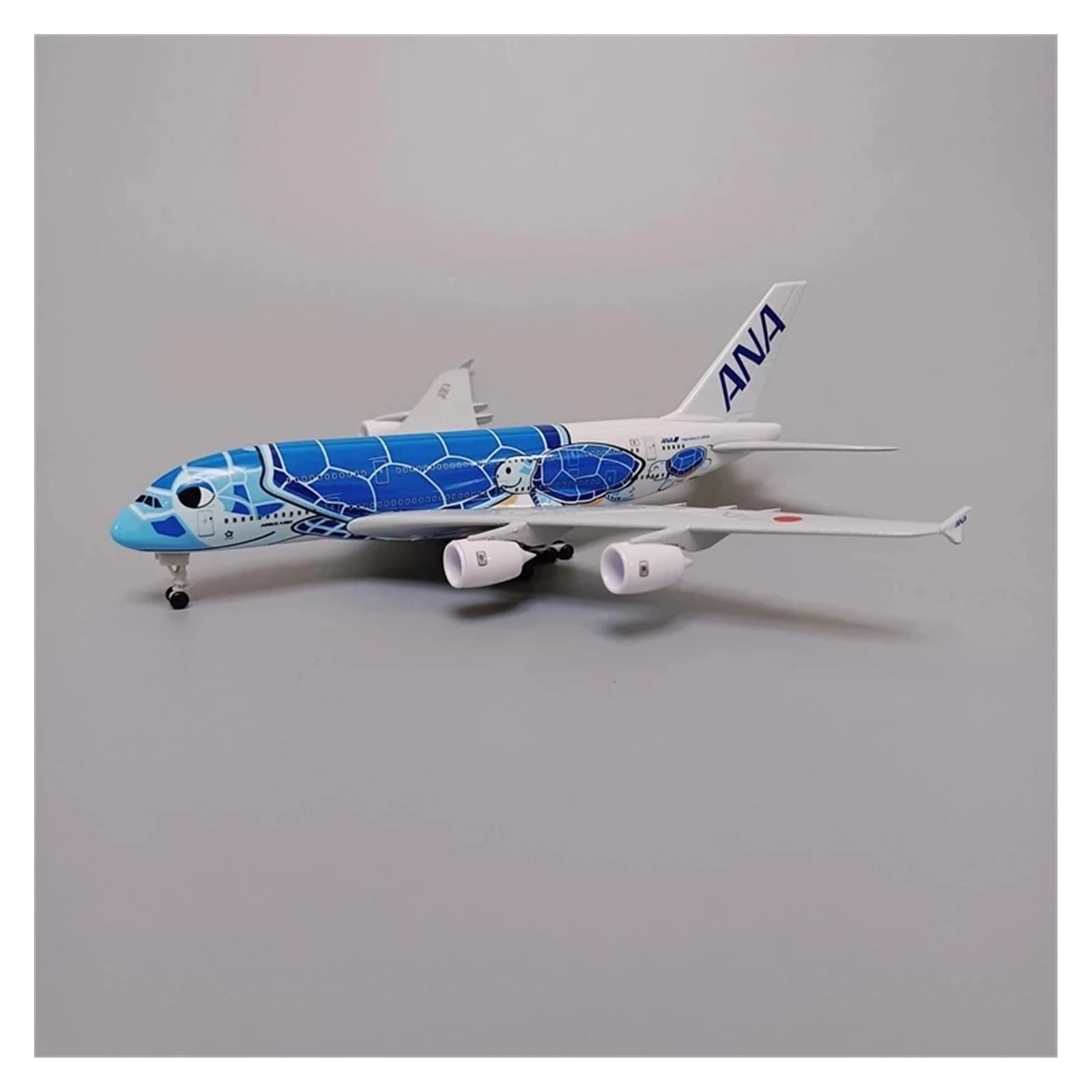 Amazon.co.jp: 模型飛行機 JAL ANA エアバス A380 漫画タートル